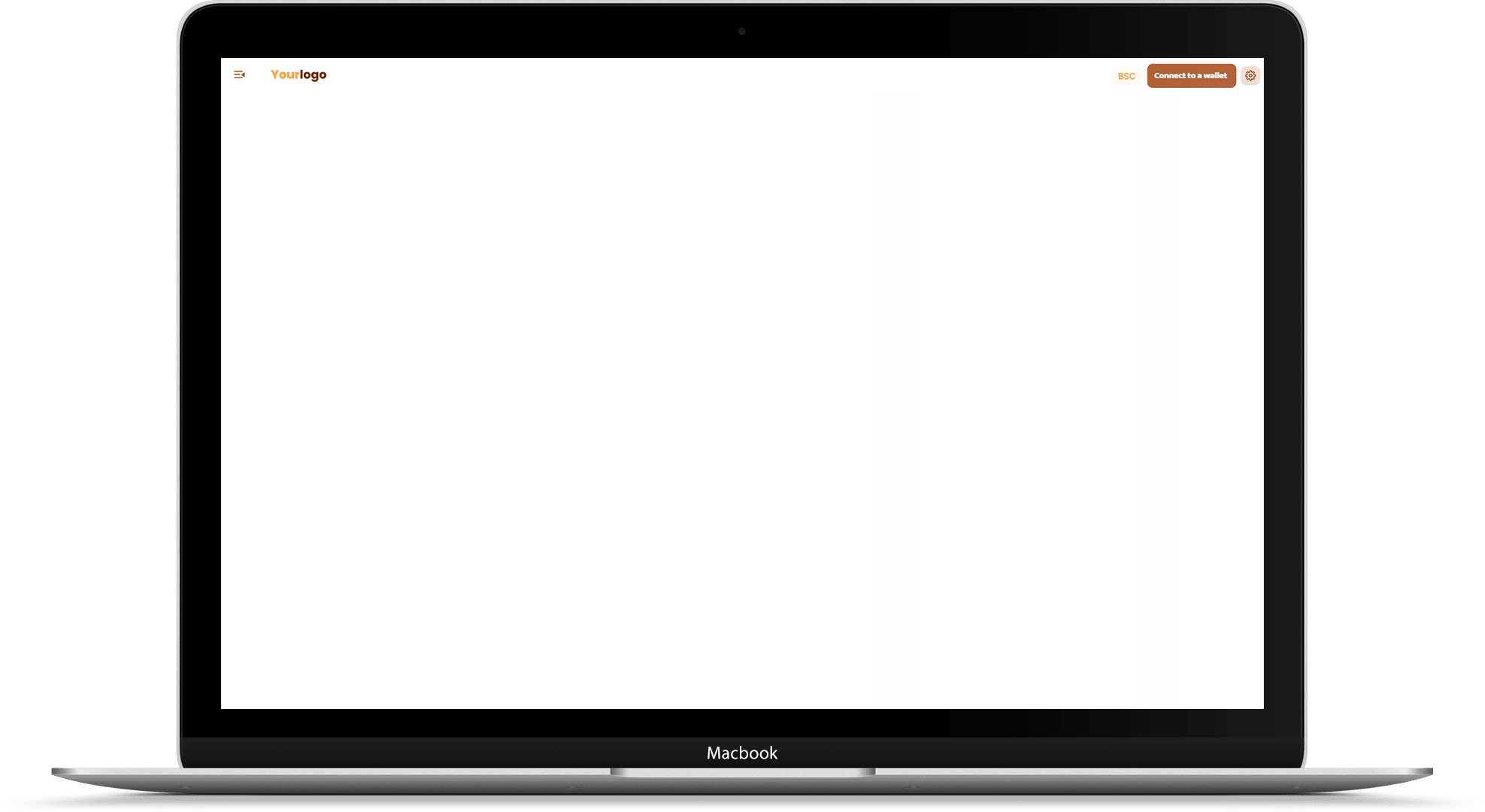 bakeryswap clone laptop front view