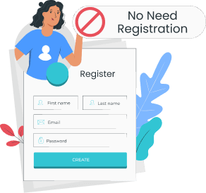 No Registration