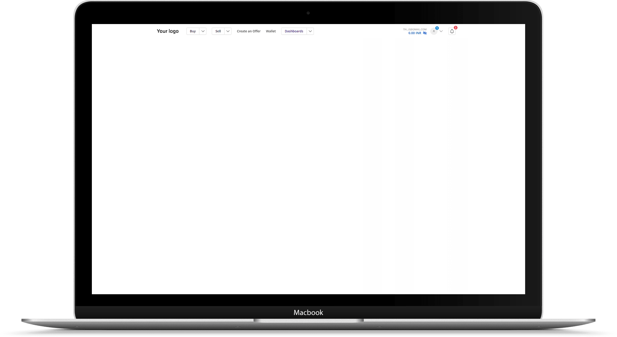 paxful clone laptop front view