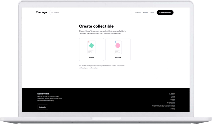 Create Single and Multiple NFTs