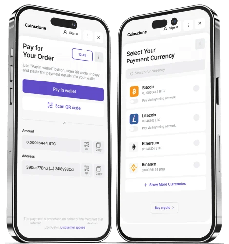 White Label Crypto Payment Gateway image1