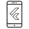 Flutter app development